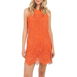 Trina Turk Emerson Gypsetter Lace Sleeveless Dress